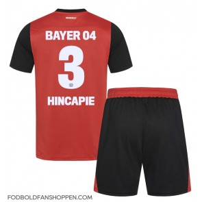 Bayer Leverkusen Piero Hincapie #3 Hjemmebanetrøje Børn 2024-25 Kortærmet (+ Korte bukser)